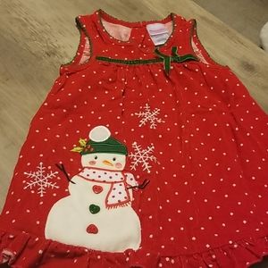 Snowman dress